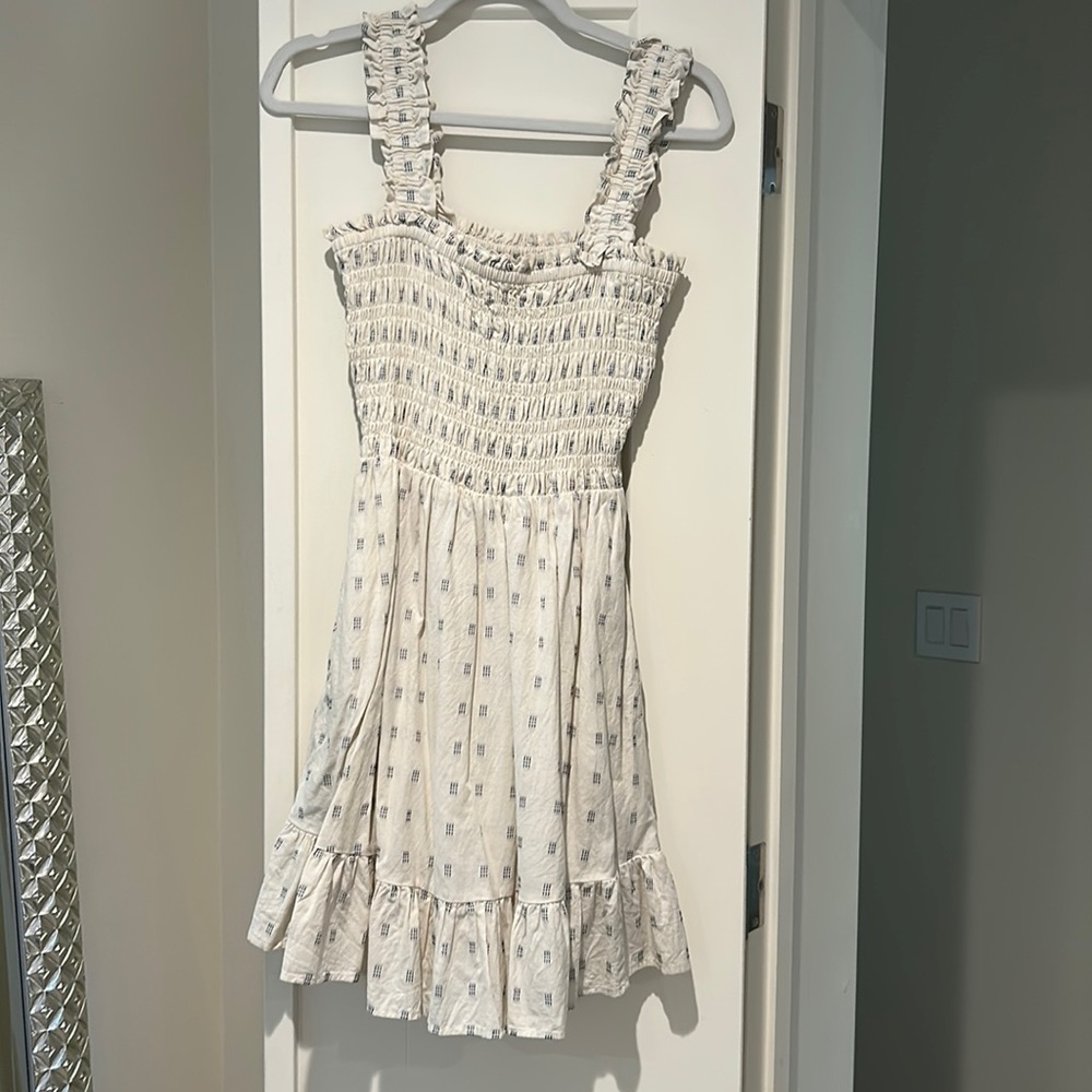 Mini dress with pockets